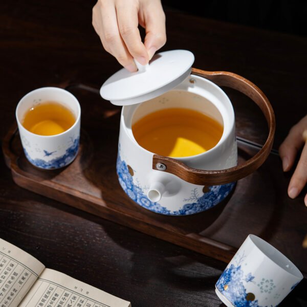 2-场景图 Floral Spread 5-Piece Tea and Coffee Set