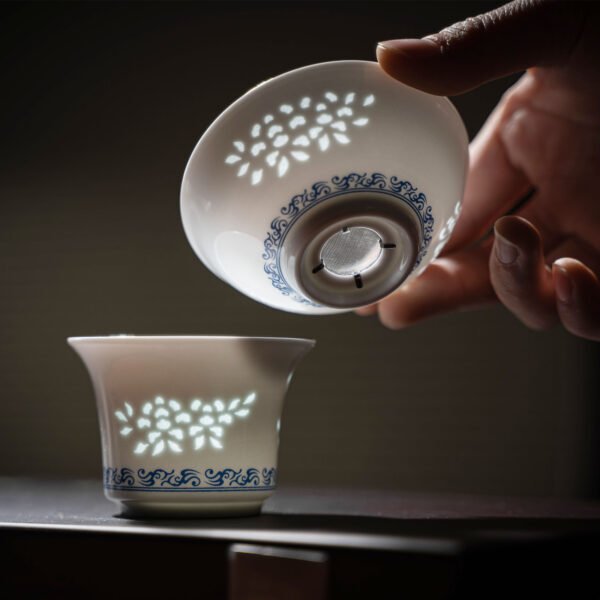 2-场景图 10-Piece Phoenix Facing the Sun Tea Set