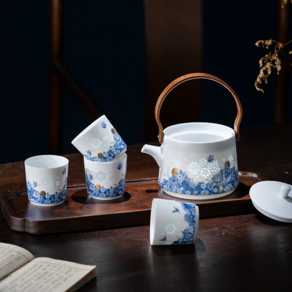 3-场景图 Floral Spread 5-Piece Tea and Coffee Set
