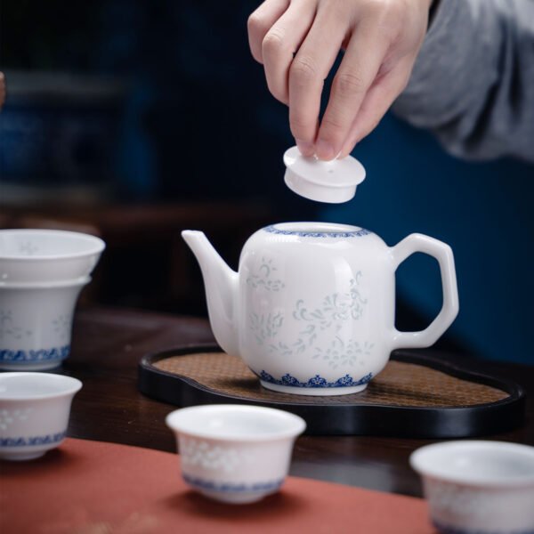 3-场景图 10-Piece Phoenix Facing the Sun Tea Set