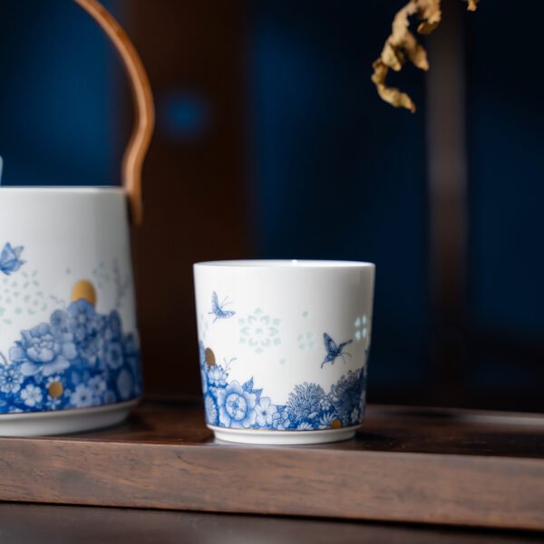 4-场景图 Floral Spread 5-Piece Tea and Coffee Set