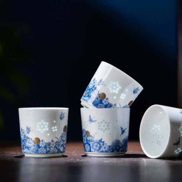 5-场景图 Floral Spread 5-Piece Tea and Coffee Set