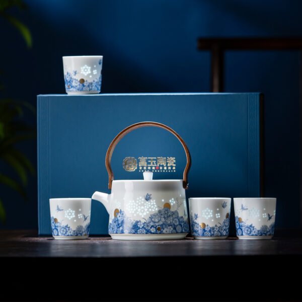 7-细节图 Floral Spread 5-Piece Tea and Coffee Set