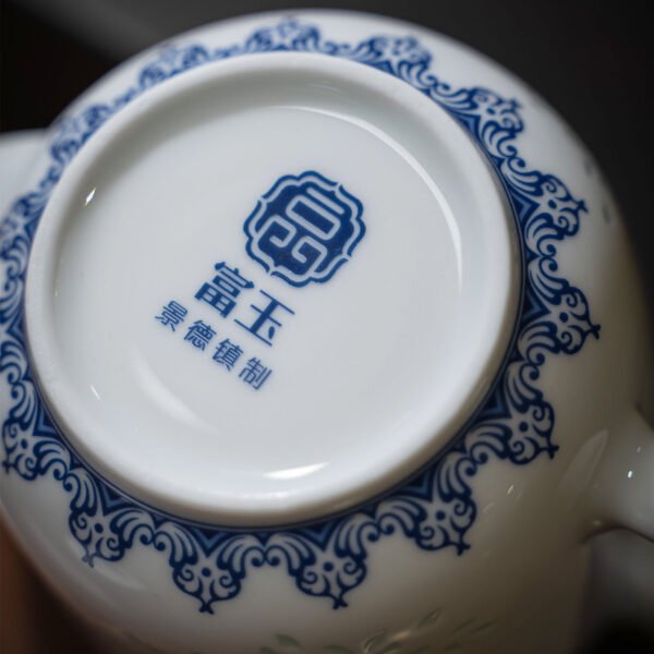 7-细节图 10-Piece Phoenix Facing the Sun Tea Set