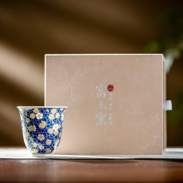 Jade Linglong Bell Cup