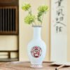 主图1 Iron Red Double Dragon Vase