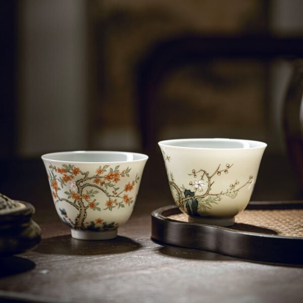 The Twelve Flower God Cup during the Kangxi reign of the Qing Dynasty（Imitation Antique）