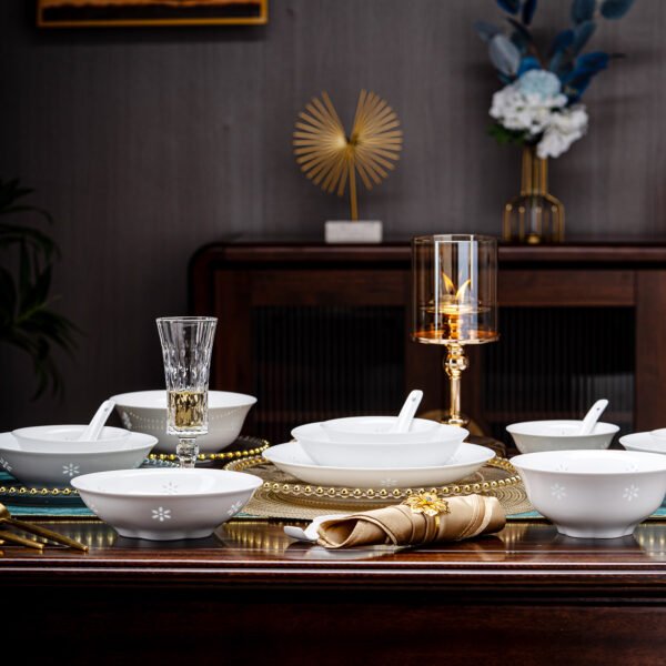 Floral Message Tableware