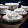 场景图2 Golden Quality Treasure Lotus Tableware