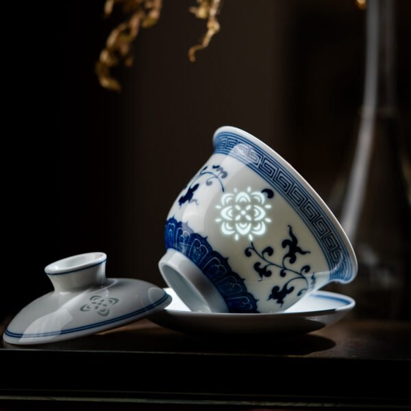 9-Piece Hand-Painted Silk Road Tea Set