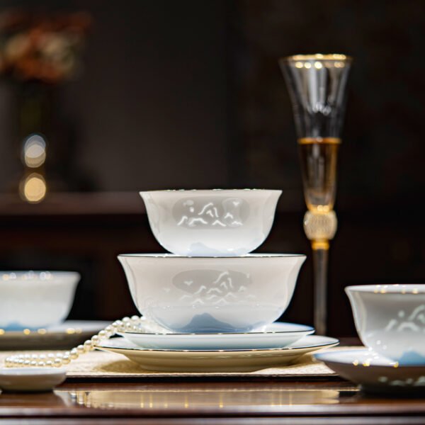 场景图2 Sky Blue Tableware