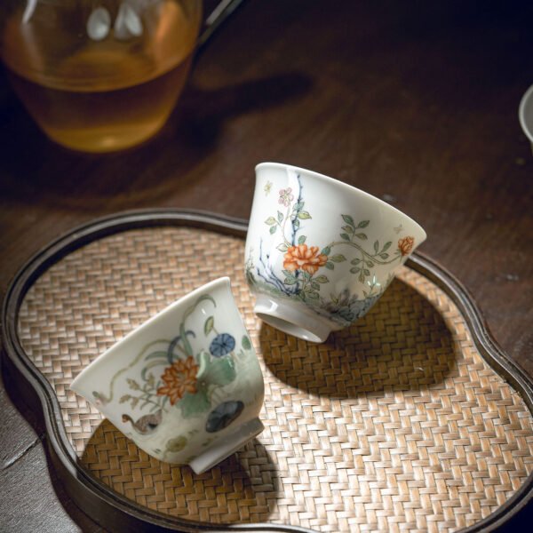 The Twelve Flower God Cup during the Kangxi reign of the Qing Dynasty（Imitation Antique）