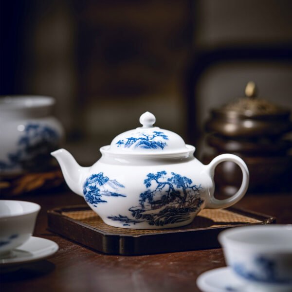 场景图2 Jiangnan Charm 16-Piece Tea Set