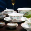 场景图3 Golden Quality Treasure Lotus Tableware