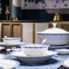 场景图4 Plum and Cherry Blossom Tableware