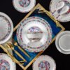 场景图4 Ten Thousand Flowers Enamel Tableware