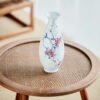 场景图4 Hand-Painted Underglaze Polychrome Mountain Garden Small Plum Vase