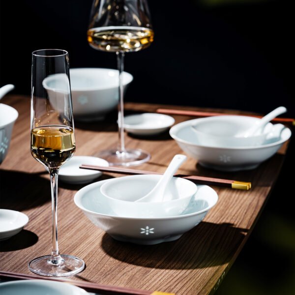 Jade Floral Language Tableware