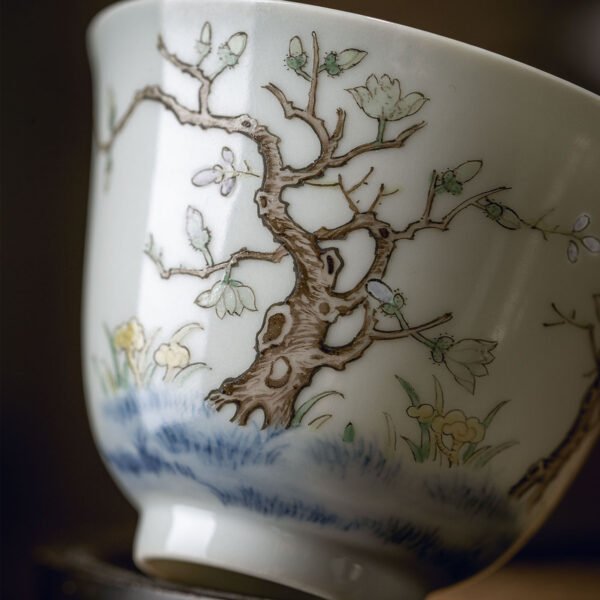 The Twelve Flower God Cup during the Kangxi reign of the Qing Dynasty（Imitation Antique）