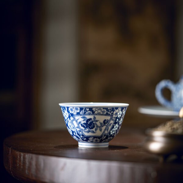 Window Opening Iced Plum Tea Set