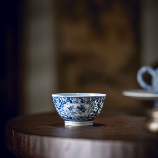 Window Opening Iced Plum Tea Set