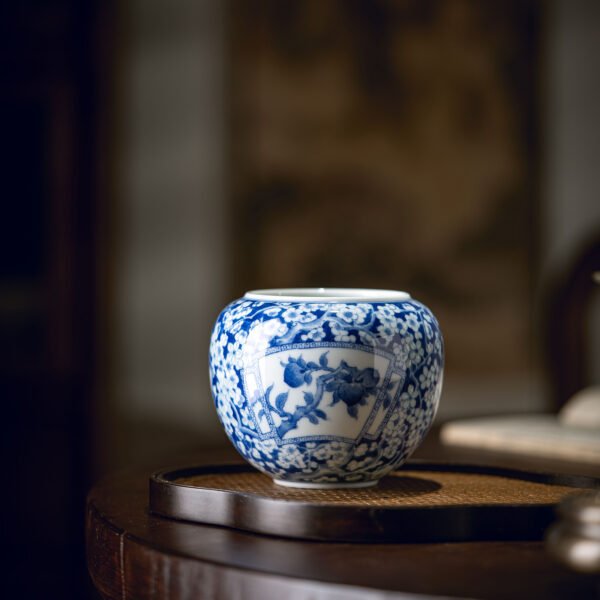 Window Opening Iced Plum Tea Set