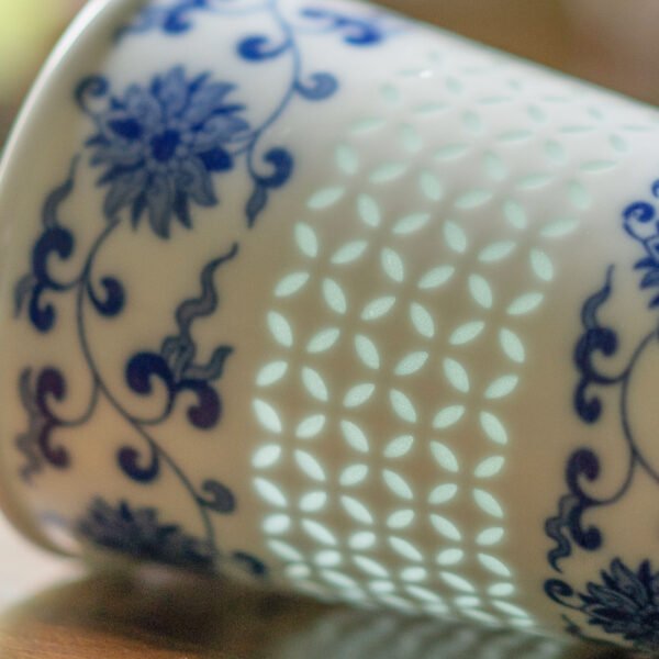 细节图5 Blue and White Delicate Cola Cup