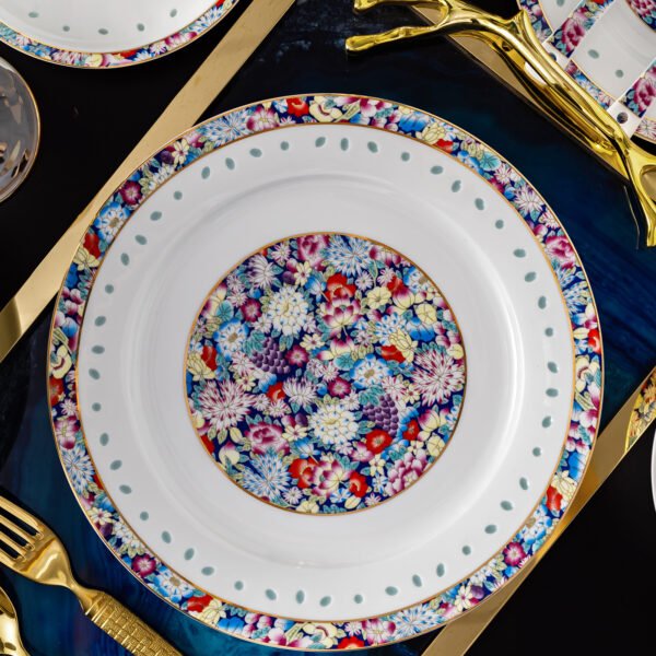 细节图6 Ten Thousand Flowers Enamel Tableware