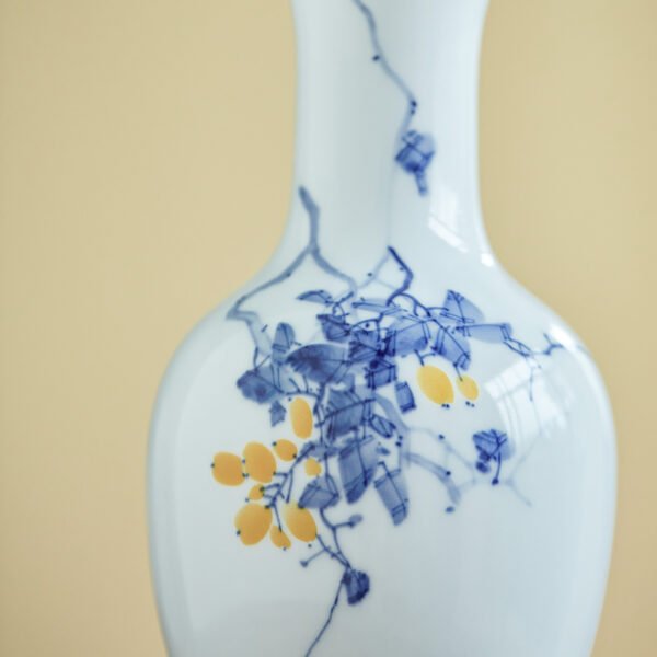 细节图6 Hand-Painted Early Summer Vase