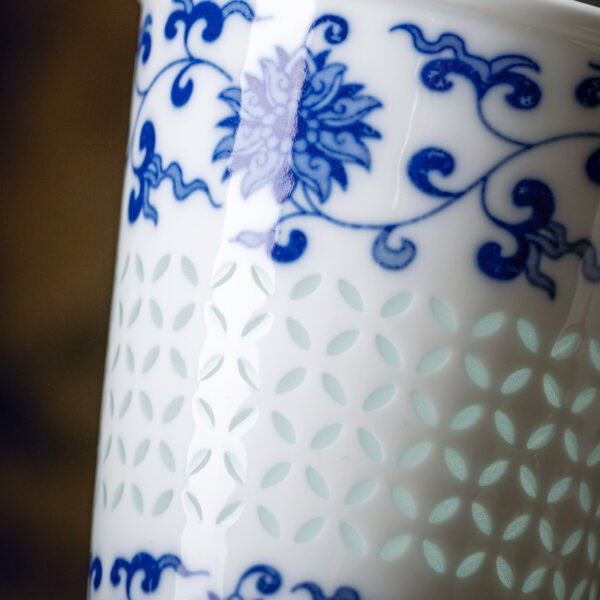 细节图6 Blue and White Delicate Cola Cup