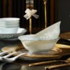Golden Branch and Jade Leaf Tableware (36-Piece)