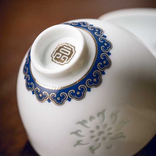 细节图7 10-Piece Good Fortune Lotus Tea Set