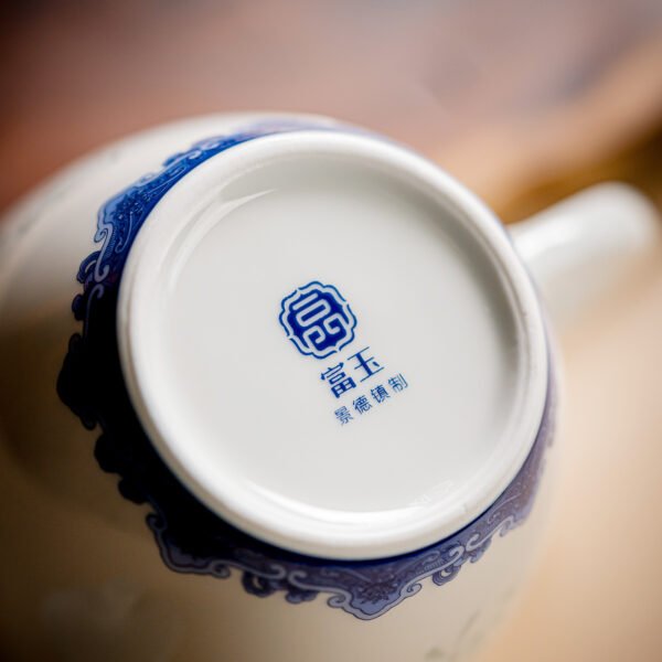 Lotus and Fish 5-Head Tea Set