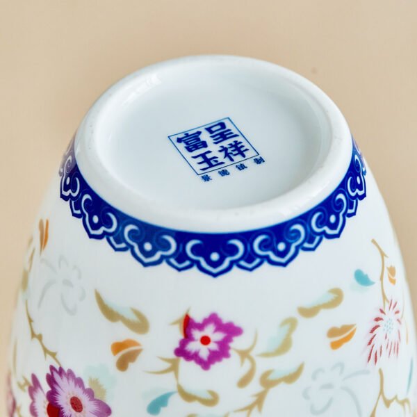 Butterfly and Flower Exquisite Vase