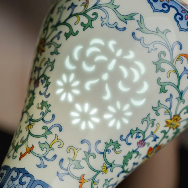 细节图8 Flower and Butterfly Brocade Vase