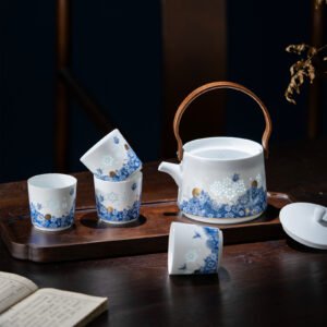 Floral Spread 5-Piece Tea and Coffee Set