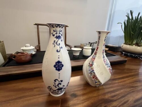 Click to view full screen Intertwined Branches Guanyin Vase photo review