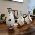 Adding Flowers to Brocade Spiral Exquisite Vase photo review